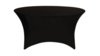 60" Round Black Spandex Linen rental in Auburn, AL
