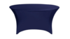 60" Round Navy Spandex Linen rental in Auburn, AL