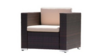 Brown Rattan Arm Chair rental in Auburn, AL