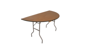 60" Half Round Table rental Auburn, AL