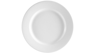 10.5" White Round Plate (20 Rack) rental Auburn, AL