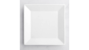 10" White Square Dinner Plate (12 Rack) rental Auburn, AL