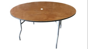 60" Round Table W/ Umbrella rental Bryan College Station, TX