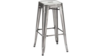 Silver Metal Barstool (Gunmetal) rental in Bryan College Station, TX