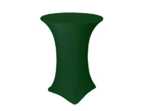30"X42" Hunter Green Lowboy/Highboy Spandex Linen rental Bryan College Station, TX