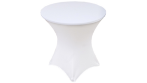 36"X30" White Lowboy Spandex Linen rental Auburn, AL