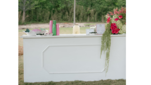 8' Dupre' Bar, Antique White rental Auburn, AL