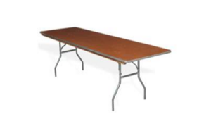 8'X30" Banquet Table rental Waco, TX