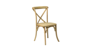Natural Crossback Chair rental Auburn, AL