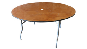 60" Round Table W/ Umbrella Hole rental Auburn, AL