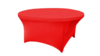 60" Cherry Red Round Spandex rental in Auburn, AL