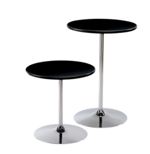 Black Top Cocktail Table rental in San Antonio, TX