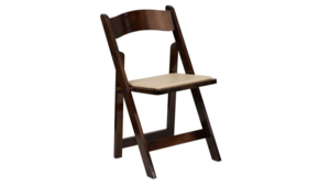 Fruitwood Folding Chair rental Austin, TX