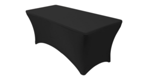 30" X 6' Black Spandex rental Huntsville, TX