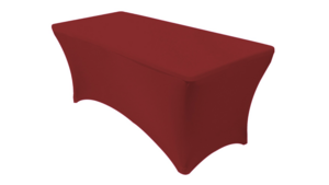 30" X 6' Maroon Spandex rental Huntsville, TX
