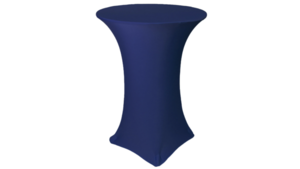 30"X42" Navy Lowboy/Highboy Spandex Linen rental Huntsville, TX