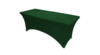 30"X6' Hunter Green Spandex Linen rental in Huntsville, TX