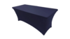 30"X6' Navy Spandex Linen rental in Huntsville, TX
