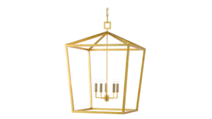 Lc - Dension Grande Gold Chandelier (48"X32"X32") rental Auburn, AL