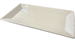 6.5"X11.25" Rectangular White Plate (Packs Of 5) rental Auburn, AL