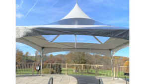 20X20 High Peak Sky Light Tent rental Pittsburgh, PA