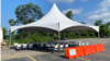 35X40 High Peak Frame Hexagon Tent rental in Pittsburgh, PA