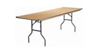8ft Long Table rental Pittsburgh, PA