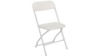 White Basic Chair rental in Pittsburgh, PA