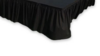 10' Skirt Black - 18" H - Stage rental in Jupiter, FL