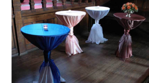 90"X90" Square Organza Linen- All Colors rental Pittsburgh, PA