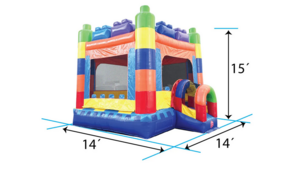 Building Blocks Standard Inflatable rental Pittsburgh, PA