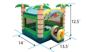 Tropical Standard Inflatable rental Pittsburgh, PA
