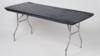 Black Kwick Cover 6ft Long Table rental in Pittsburgh, PA