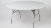 White Kwick Cover 5ft Round Table rental in Pittsburgh, PA