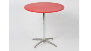 Red Kwick Cover Cocktail Table rental Pittsburgh, PA