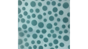 13X108 Turquoise Polka Dots - Organza Runner rental Jupiter, FL
