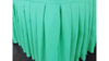 17' X 29" Aqua Skirt - Accordion Pleat rental in Jupiter, FL