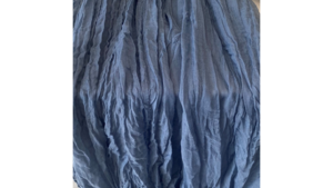 19X120 Dusty Blue Gauze Table Runner rental Jupiter, FL