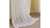 19X120 White Gauze Table Runner - Edged rental in Jupiter, FL