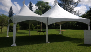 20 X 30 High Peak Tent (Grass Or Concrete) rental Jupiter, FL