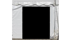 20'X10' White Sidewall W/Door Trim For Ge rental Jupiter, FL