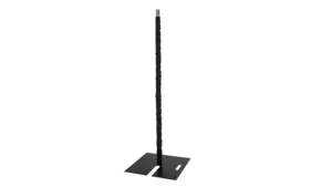 20ft Black Spandex - Upright Pole Cover rental Jupiter, FL