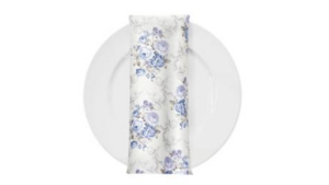 20X20 Ivory French Floral- Napkin rental Jupiter, FL