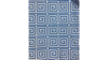 20X20 Royal Blue - Greek Key Print- Napkin rental in Jupiter, FL