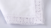 20X20 White - Lace Trim- Napkin rental in Jupiter, FL