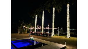 20X40 Free-Standing Lights (2 Criss-Cross) rental Jupiter, FL