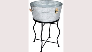 21" Galvanized Tub On Stand rental Jupiter, FL