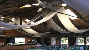 30In X 30ft White Majestic Draping - No Loop rental Jupiter, FL