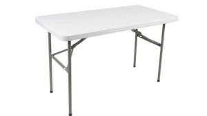 4 Ft X 24" Rectangular Table - Plastic rental Jupiter, FL