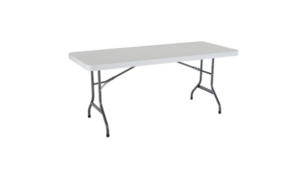 4 Ft X 30" Rectangular Banquet Table - Plastic rental Jupiter, FL